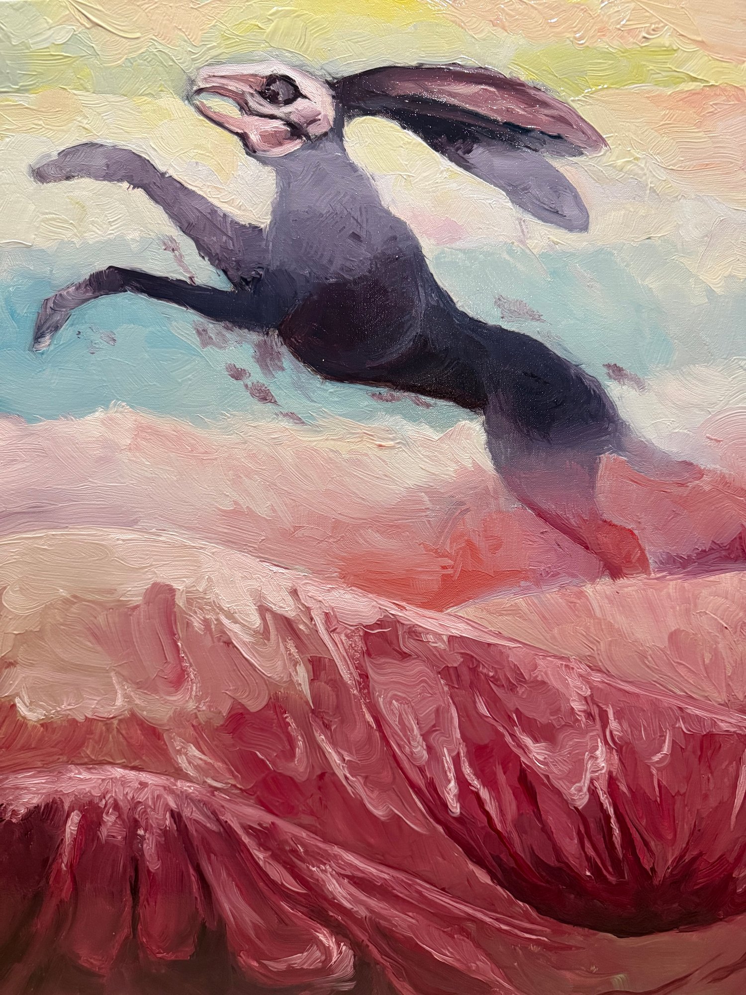 Painting - The Black Rabbit of Inlé