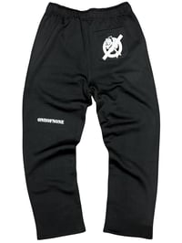 Image 2 of SWEATPANTS V4 - BLACK/WHITE
