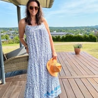 Image 1 of Nina Maxi Strap Dress 