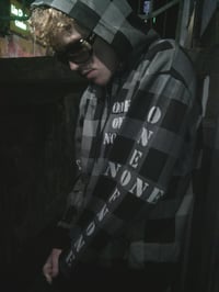 Image 5 of Plaid Zip Hoodie (M)