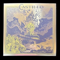 Image 2 of CASTILLO - 'Pleasure And Pain' 12" MLP (LIMITED EUROPEAN TOUR VERSION)