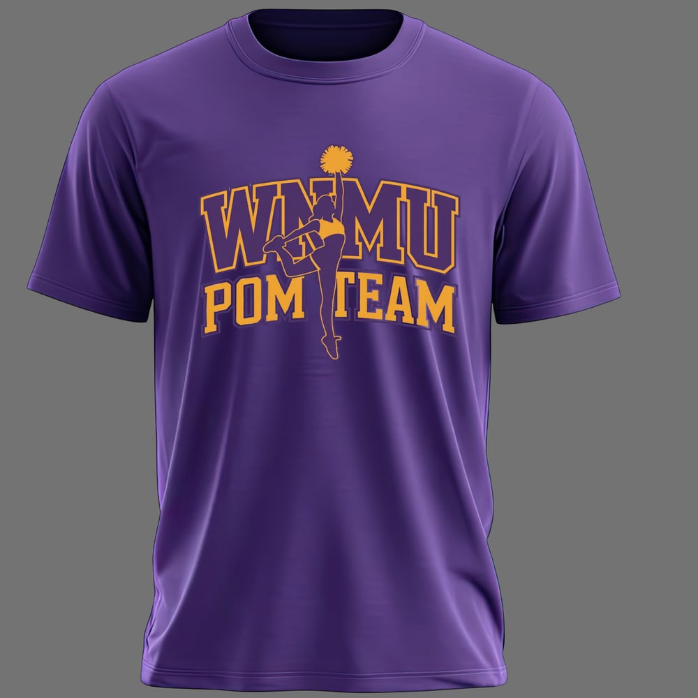 Image of WNMU Pom Team tee