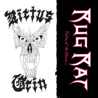 Image 2 of RUG RAT / RICTUS GRIN - Victim Of The Storm / Rictus Grin CD