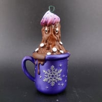 Image 2 of Hot Cocodorah! Hot Cocoa Kaiju Collectible Holiday Ornament
