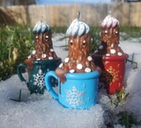 Image 1 of Hot Cocodorah! Hot Cocoa Kaiju Collectible Holiday Ornament