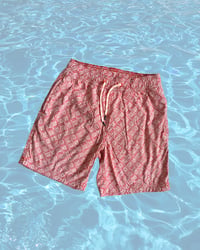 Image 1 of Crewcuts Geometric Swim Trunks - 12