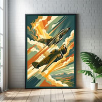Image 1 of Stampa Fine Art ispirata al Panavia "Tornado" & SM79 "Sparviero"
