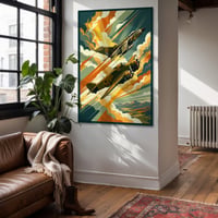 Image 5 of Stampa Fine Art ispirata al Panavia "Tornado" & SM79 "Sparviero"