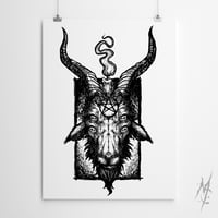 Image 1 of “BAPHOMETH” PRINT 
