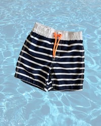 Image 1 of Baby Gap Striped Swim Trunks - 4T