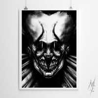 Image 1 of EVIL CLOWN PRINT 