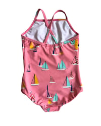 Image 2 of Hanna Andersson Sailboat Swimsuit - 3T
