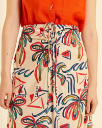 Image 1 of Falda midi abotonada Oasis