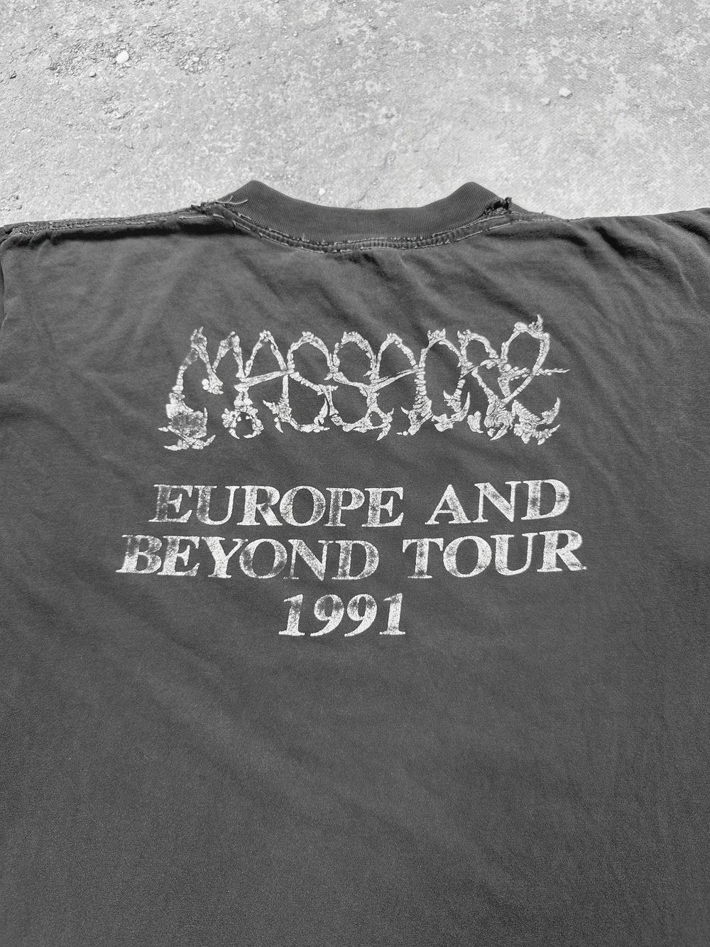 *Rare* Massacre 1991 ‘Europe And Beyond Tour’ T-Shirt