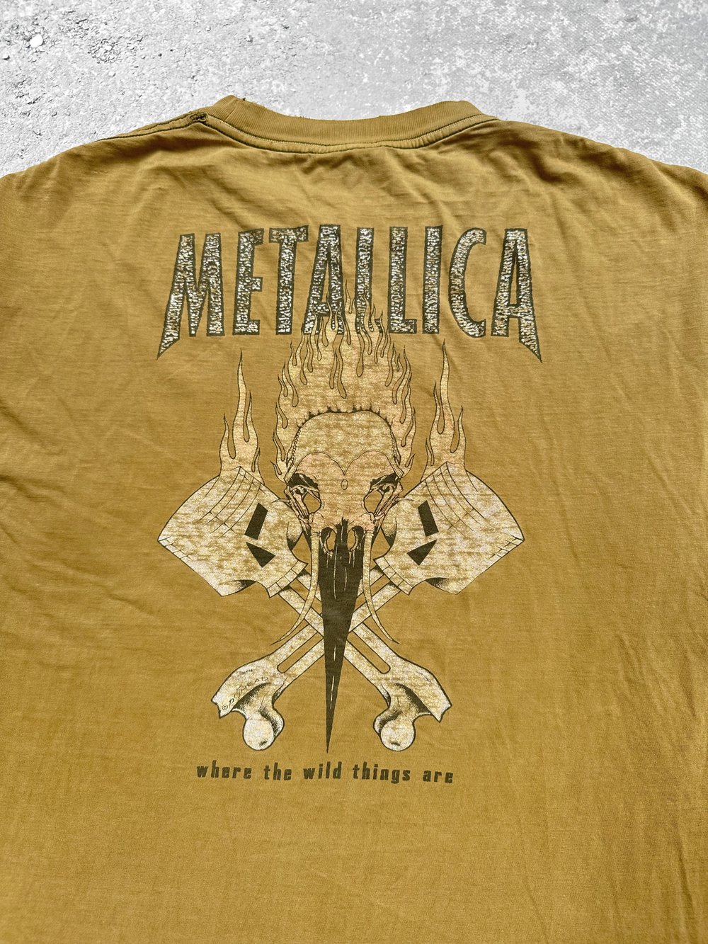 Metallica 1997 ‘Where The Wild Things Are’ T-Shirt