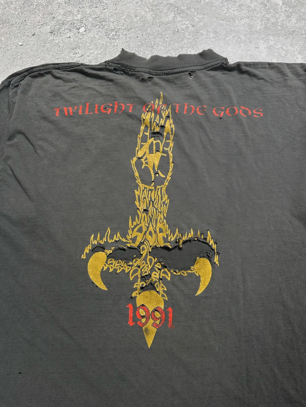 *Rare* Bathory 1991 ‘Twilight Of The Gods’ T-Shirt