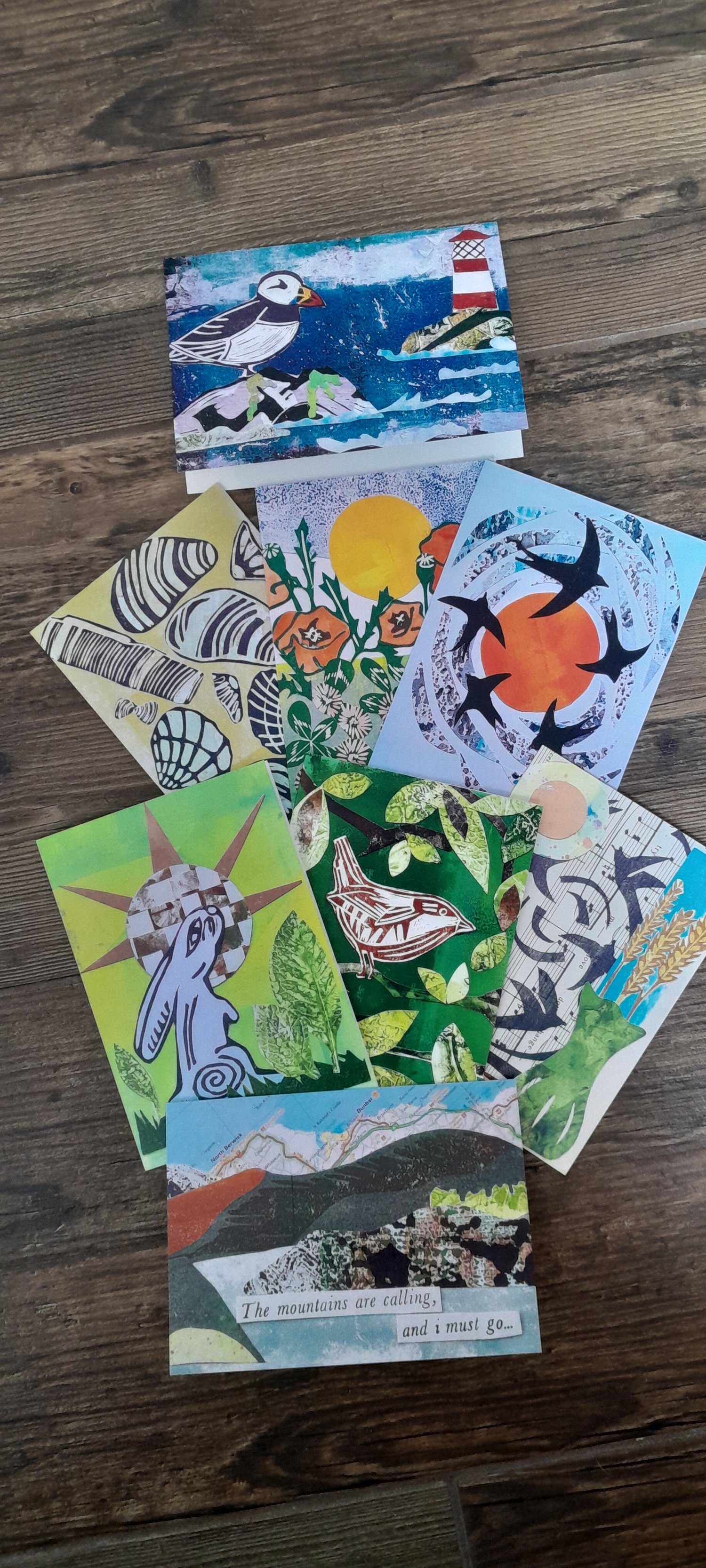 Collage Cards Pack