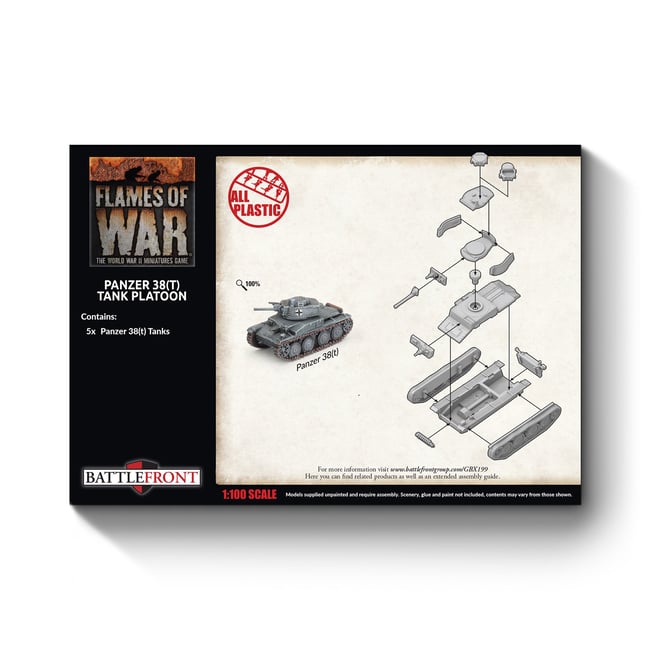 Panzer 38(t) Tank Platoon (GBX200)