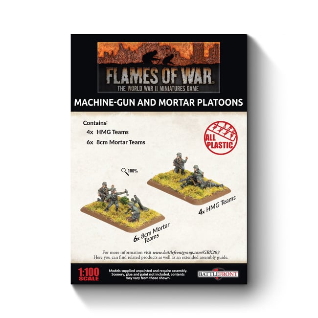 Machine-gun and Mortar Platoons (GBX203)