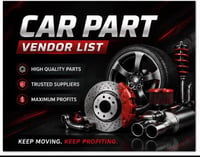 car part vendor list