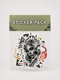 Image 1 of Lost World Tattoos Sticker Pack