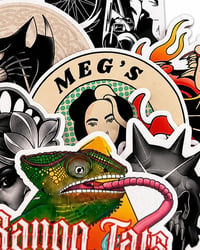 Image 2 of Lost World Tattoos Sticker Pack