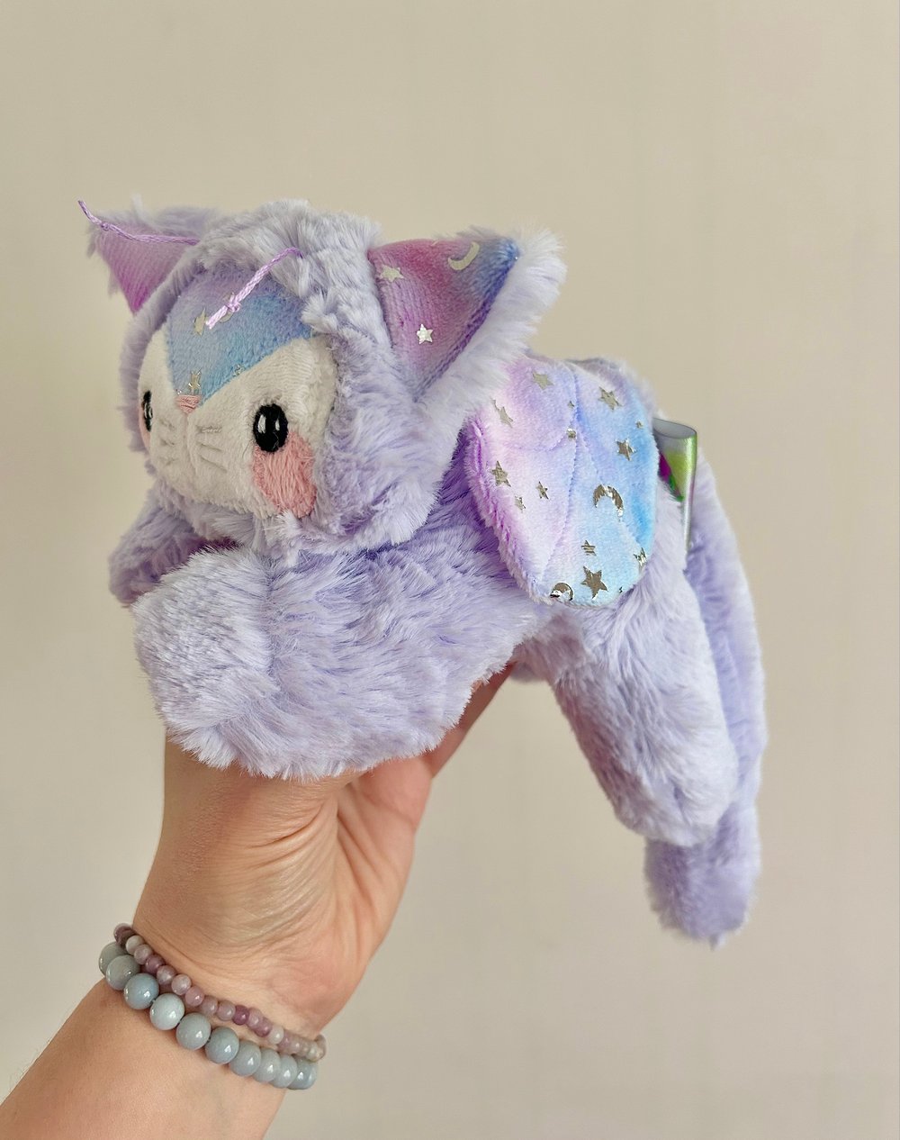 Image of PROTOTYPE OOAK Moonbeam the 3D Fairy Cat (8 inches)