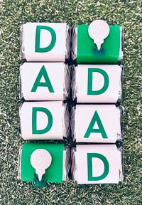 Golfing DAD 8 Pack Chocolate Nuggets