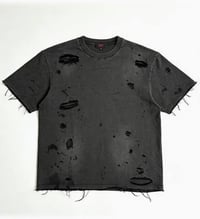 distressed tee