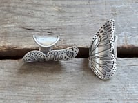 Image 3 of Monarch wing ring, size 6.5-7