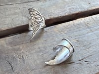 Image 5 of Luna Moth wing ring, size 10.5-11