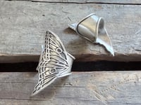 Image 6 of Luna Moth wing ring, size 10.5-11