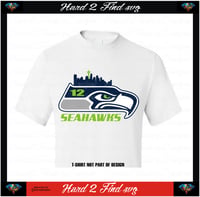 Image 2 of Seattle Seahawks City Design SVG Files, Cricut, Studio, Digital Cut Files