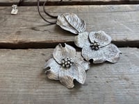 Image 8 of Dogwood Bracts and Leaf necklace