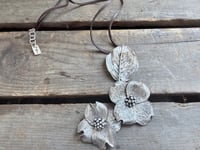 Image 11 of Dogwood Bracts and Leaf necklace