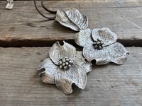 Image 13 of Dogwood Bracts and Leaf necklace