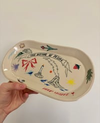 Image 2 of The depths of desire - serving tray