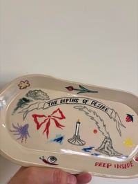 Image 4 of The depths of desire - serving tray