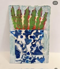 Image 2 of 5 works on paper 15 x 21cm 