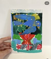 Image 3 of 5 works on paper 15 x 21cm 