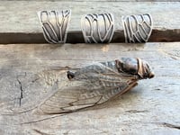 Image 8 of Cicada wing ring, size 6-6.5