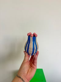 Image 3 of Lil Vase - balls and stripes