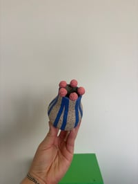Image 4 of Lil Vase - balls and stripes