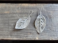 Image 2 of Dogwood Leaf earrings
