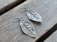 Image 3 of Dogwood Leaf earrings