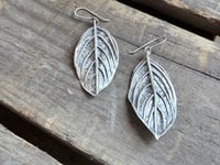 Image 6 of Dogwood Leaf earrings