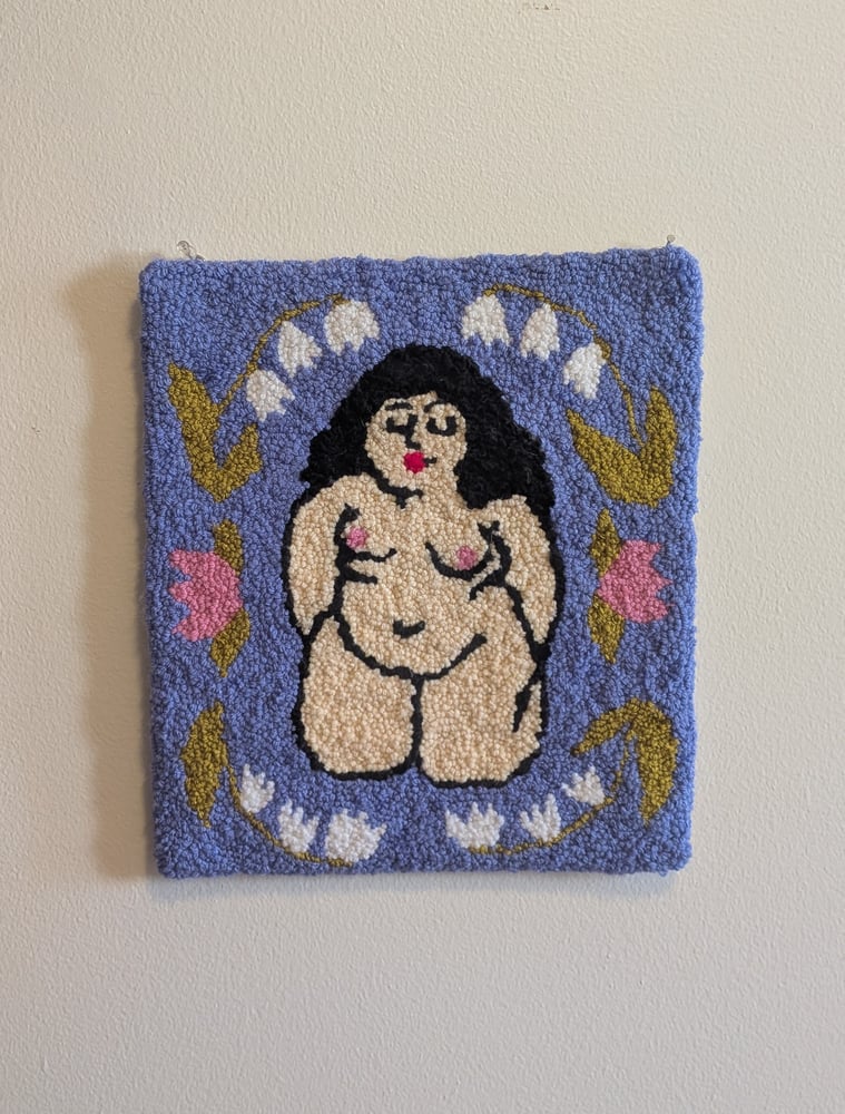 Image of Nude with Lily of the Valley