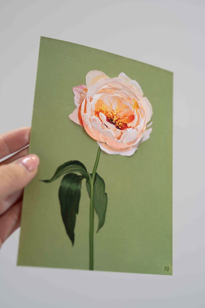 Image of Kings Day Peony Giclée Print