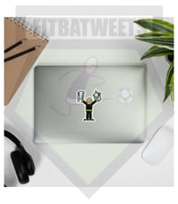 Martin Two Trophies Sticker