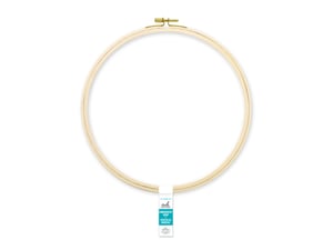Image of 12" Embroidery Hoop w/Brass Clamp
